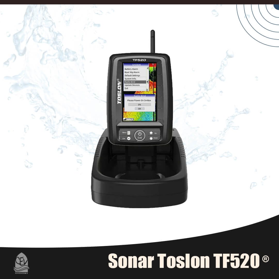 Sonar color universal pentru navomodele Toslon TF520