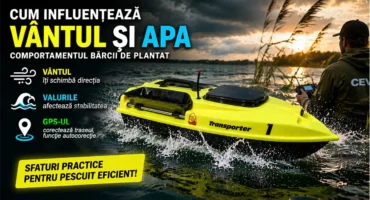 Cum influenteaza vantul si apa comportamentul barcii de plantat