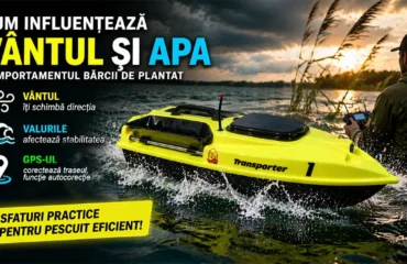 Cum influenteaza vantul si apa comportamentul barcii de plantat