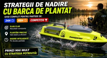 Strategii de nadire cu barca pentru partide de 24h-48h-competitie