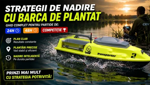 Strategii de nadire cu barca pentru partide de 24h-48h-competitie